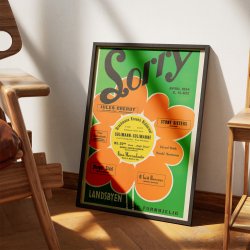 Lorry Repertoire april 1934 - Dansk teaterplakat