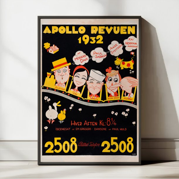 Apollo Revyen 1932 - Dansk teaterplakat