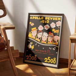 Apollo Revyen 1932 - Dansk teaterplakat