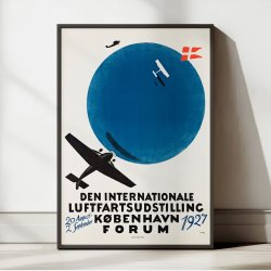 International Air-Traffic Exhibition 1927 - Udstillingsplakat