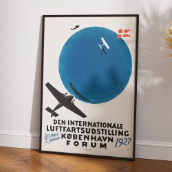 International Air-Traffic Exhibition 1927 - Udstillingsplakat