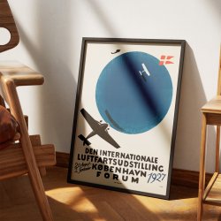 International Air-Traffic Exhibition 1927 - Udstillingsplakat