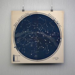 Webers Stjernekort - Anskuelsestavle