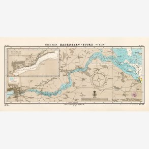 Haderslev Fjord 1900 - Historisk s�kort