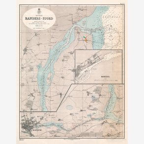 Randers Fjord 1914 - Historisk s�kort