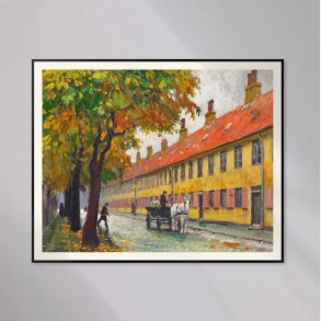 Efter�rsdag ved Nyboder 1925 - Paul Fischer