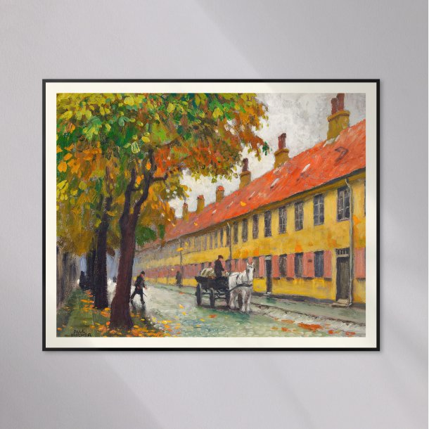 Efter�rsdag ved Nyboder 1925 - Paul Fischer