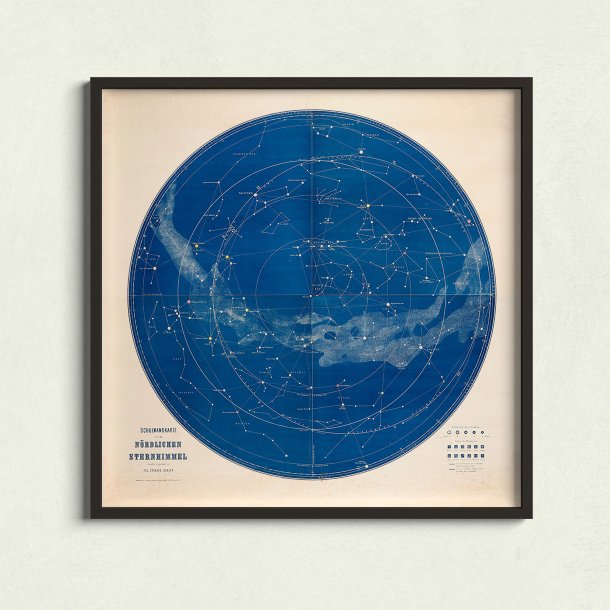 Straubes Stjernekort - Undervisningsplakat
