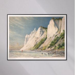 M�ns Klint 1910 - Geografisk planche