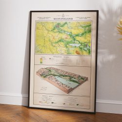 Danmarks geologi 1950 - Geologisk kort