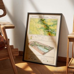 Danmarks geologi 1950 - Geologisk kort