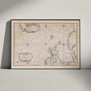 Nordsen 1768 - Fransk skort - La Mer du Nord