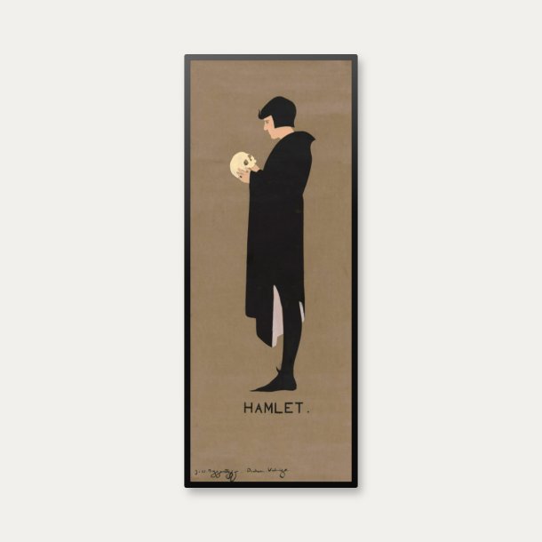 Hamlet - Teaterplakat fra 1894