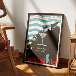 Cocktailsild - Reklameplakat fra 1930