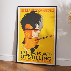 Reklameforeningens plakatudstilling 1925 - Vintage plakat