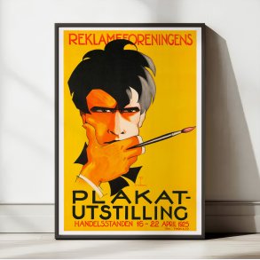 Reklameforeningens plakatudstilling 1925 - Vintage plakat