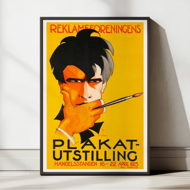 Reklameforeningens plakatudstilling 1925 - Vintage plakat