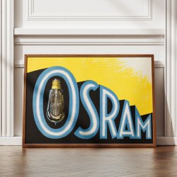 Osram - Reklameplakat fra 1920'erne