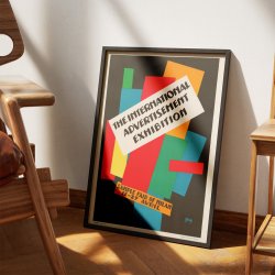The International Advertisement Exhibition - Milano 1930 - Vintage plakat