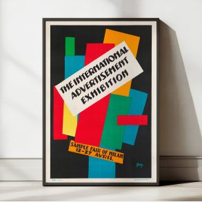 The International Advertisement Exhibition - Milano 1930 - Vintage plakat