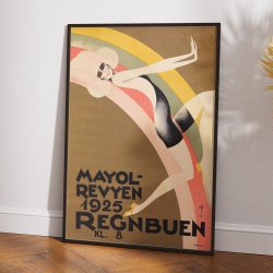 Mayolrevyen "Regnbuen" 1925 - Teaterplakat