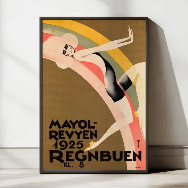 Mayolrevyen "Regnbuen" 1925 - Teaterplakat