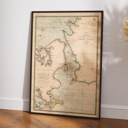 Sundet og stersen 1804 - Svensk skort