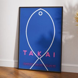 Takai - Moderne kunstplakat fra 1965