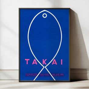 Takai - Moderne kunstplakat fra 1965