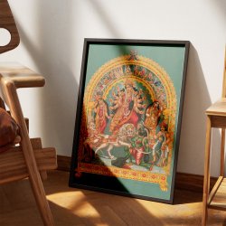 Gudinden Durga - Indisk religi�s kunst
