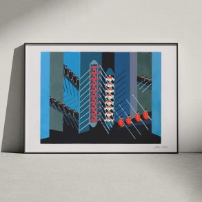 Teatermaquetter - Alexandra Exter kunstplakat fra 1930
