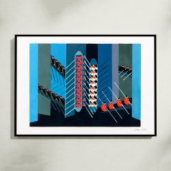 Teatermaquetter - Alexandra Exter kunstplakat fra 1930