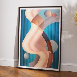 Composition No. 6 - Moderne kunstplakat fra 1939