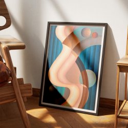 Composition No. 6 - Moderne kunstplakat fra 1939