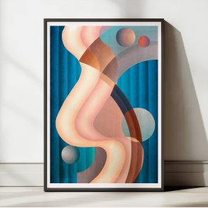 Composition No. 6 - Moderne kunstplakat fra 1939