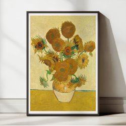 Solsikker - Maleri af Vincent van Gogh fra 1888