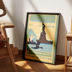 Frihedsgudinden - New York plakat fra 1916