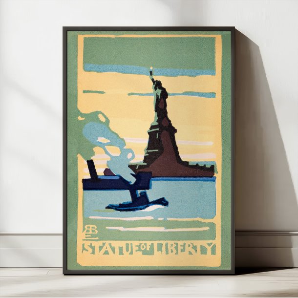 Frihedsgudinden - New York plakat fra 1916