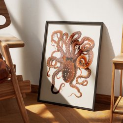 Hvidplettet bl�ksprutte - Naturillustration fra 1896