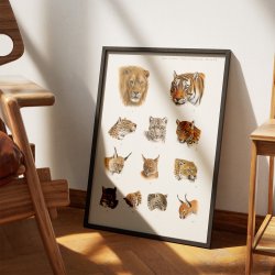 Indiens vilde dyr - Safariillustration fra 1900
