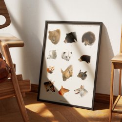Indiens vilde dyr - Naturillustration fra 1900