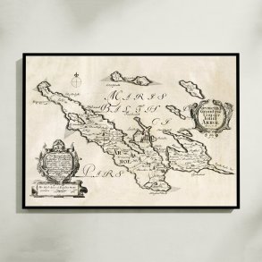 �r� 1648 - Historisk kort af Johannes Mejer