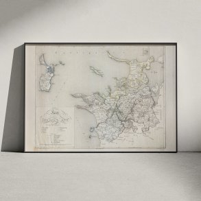 Holbk Amt 1824 - Hessel - Plakat