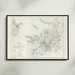 Holbk Amt 1824 - Hessel - Plakat