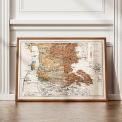 Geologisk kort over S�nderjylland 1935 - Axel Jessen