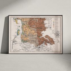 Geologisk kort over S�nderjylland 1935 - Axel Jessen