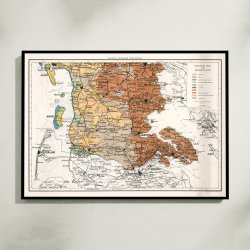 Geologisk kort over S�nderjylland 1935 - Axel Jessen