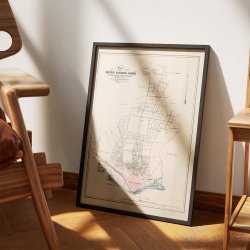 Randers Kj�bstads Jorder 1874 - Historisk matrikelkort