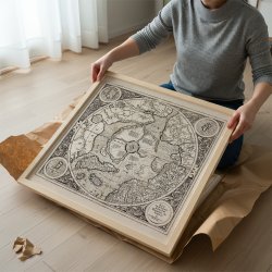 Nordpolen 1606 - Arktisk kort af Gerard Mercator