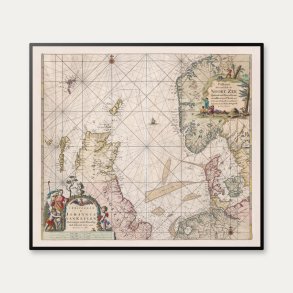 Nords�en 1690 - Historisk s�kort af Johannes van Keulen